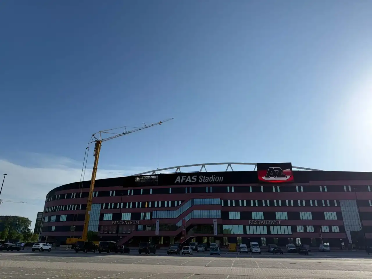 Kraanwerk bij het AFAS Stadion - foto 2